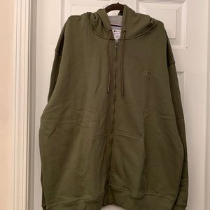Champion 2X big men’s olive green hoodie new with tags